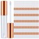 Nuanchu 10 ml Empty Lip Gloss Tubes Clear Mini Refillable Balm Containers Bottles Plastic Lip Gloss Containers with Wand and Rubber Inserts DIY Makeup