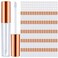 Nuanchu 10 ml Empty Lip Gloss Tubes Clear Mini Refillable Balm Containers Bottles Plastic Lip Gloss Containers with Wand and Rubber Inserts DIY Makeup