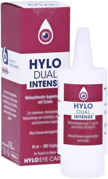 Polpharma Hylo Dual Intense 10ml Drops. Made In Germany. Polish Distribution, Polish Language.