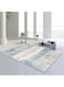 XMJAD Nordic Style Rug, Rectangle Printed Carpet, Non-Slip Washable Rug for Living Room Bedroom Coffee Table Doorway-C  160 - red, C