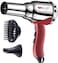 PrecisionWare Enzo EN-2997 Professional Steel Hair Dryer With Ions Generator, High-Power 2000W Blow Dryer For Smooth, Frizz-Free Hair, Intl Version