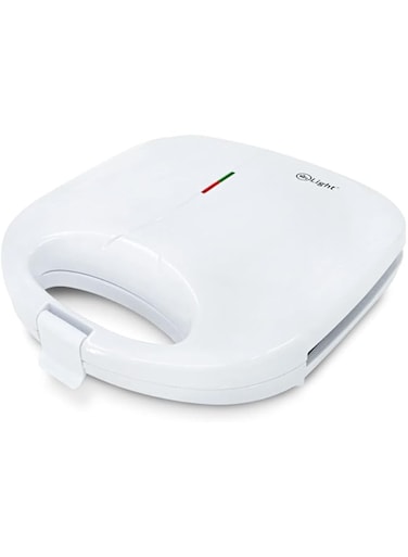 Mr. Light Mr Sandwich Maker Non-Stick Grill Plates, Stainless Steel Surface, 750W Perfect for Sandwiches, Burgers and Grilled Cheese, Cool Touch Handle - Mr.893