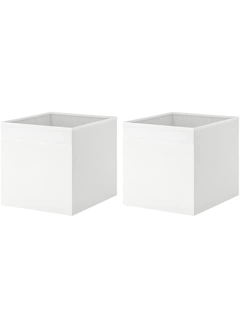 stoRk DR&Ouml;NA Box set of 2 units (White, 33x38x33 cm (13x15x13 &quot;))