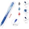 Fitto 4 Pieces 0.7mm Erasable Ball Point Pens, 14.5cm, Fine Tip Ink for Writing