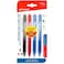 Fitto 4 Pieces 0.7mm Erasable Ball Point Pens, 14.5cm, Fine Tip Ink for Writing