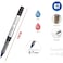 Fitto 3-Piece 0.7mm Liquid Ink Pens 14cm - Red & Blue
