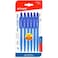 Fitto Ball Point Pens 6 Pack, 1.0mm Blue, 14.5cm