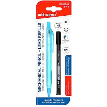 Fitto 2.0mm Mechanical Pencil 14.5cm with 120mm Lead for Writing &amp; Drawing