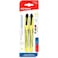 Fitto 2-Piece Yellow 1/4mm Highlighter Set, 14cm for School & Office