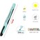 Fitto 2-Pieces 1/4mm Highlighter 14cm - Blue & Yellow Fine Point Marker