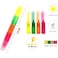 Fitto 4 in 1 Highlighter 15cm 4 Colors for Office School and Home Use