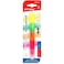 Fitto 4 in 1 Highlighter 15cm 4 Colors for Office School and Home Use