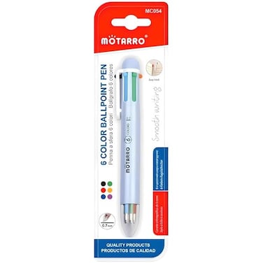 Fitto 0.7mm 4 in 1 Ballpoint Pen, 14cm - Multi-Color Writing Instrument