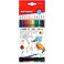Fitto 12 Pieces 2.6mm Color Pencils 19cm 12 Colors Art Supplies Drawing