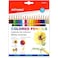 Fitto 18 Pieces 2.6mm Color Pencils, 17.5cm, 18 Vibrant Colors