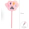 Fitto 1pc 1.0mm Fantasy Ball Pen 22cm Cat Footprint Design Assorted Colors,1pc