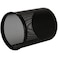 Fitto Round Pen Holder 10x8cm Black for Office Desk Organization