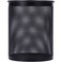 Fitto Round Pen Holder 10x8cm Black for Office Desk Organization