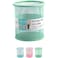 Fitto Round Pen Holder, 9x8cm, Assorted Colors for Desk Organization