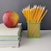 Fitto Green Rectangle Pen Holder 8x10cm - Office Desk Organizer