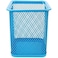 Fitto Sky Blue Pen Holder - Rectangle Shaped 8x10cm Desk Organizer