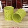 Fitto Green Pen Holder Round Desk Organizer 8x9cm