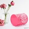 Fitto Flamingo Pink Pen Holder 8x9cm Round Desk Organizer