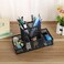 Fitto Desk Organizer, Black – Multi-Compartment Office and Home Storage