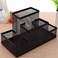 Fitto Desk Organizer, Black – Multi-Compartment Office and Home Storage
