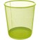 Fitto Round Paper Bin Green 23.5x19x26cm for Office & Home Waste Disposal
