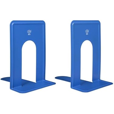 Fitto Blue Bookends, 2-Piece Set 17x12.6cm, Desk Organizers