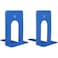 Fitto Blue Bookends, 2-Piece Set 17x12.6cm, Desk Organizers
