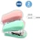 Fitto Mini Stapler for 24/6 &amp; 26/6 Size Pins, 1 Piece Green Office Stapler