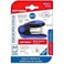 Fitto Mini Stapler for 24/6 &amp; 26/6 Pins, Blue Compact Desktop Office Stapler