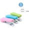 Fitto Green Stapler with 24/6 & 26/6 Size Pins, 1 Pc Office Desk Stapler