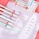 Fitto 6 Piece Curved Two Side Highlighter, 15.2cm Assorted Colors