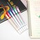 Fitto 6 Piece Curved Two Side Highlighter, 15.2cm Assorted Colors