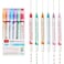 Fitto 6 Piece Curved Two Side Highlighter, 15.2cm Assorted Colors