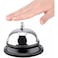 Fitto 85mm Metallic Office Bell, 8.5x6cm Desk Ring Bell for Office & School