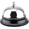 Fitto 85mm Metallic Office Bell, 8.5x6cm Desk Ring Bell for Office & School