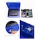 Fitto Deposit Box 9x12.5cm Blue – Secure Storage for Documents and Valuables
