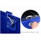 Fitto Deposit Box 9x12.5cm Blue – Secure Storage for Documents and Valuables
