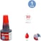 Fitto 30ml Red Stamp Pad Ink for Documents & Crafting