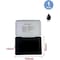 Fitto Black Ink Pad 12.3x8.5cm for Office, Art & Stamping