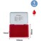 Fitto Ink Pad 12.3x8.5cm Red, Stamping Pad for Crafts & Office
