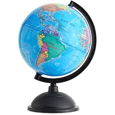 Fitto Globe with English Letters 10.6cm for Home &amp; Office Display