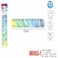 Fitto 15 cm Soft Ruler Scale, Assorted Colors Measuring Tool for School &amp; Office
