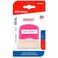 Fitto Urgent Stamp 6.5cm Pink Cover for Quick Office & Mail Use