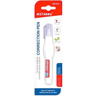 Fitto Correction Pen 7ml Liquid Eraser for Office &amp; School Use