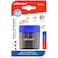 Fitto Blue Sharpener with Container - 1 Piece Pencil Sharpener for Office and School